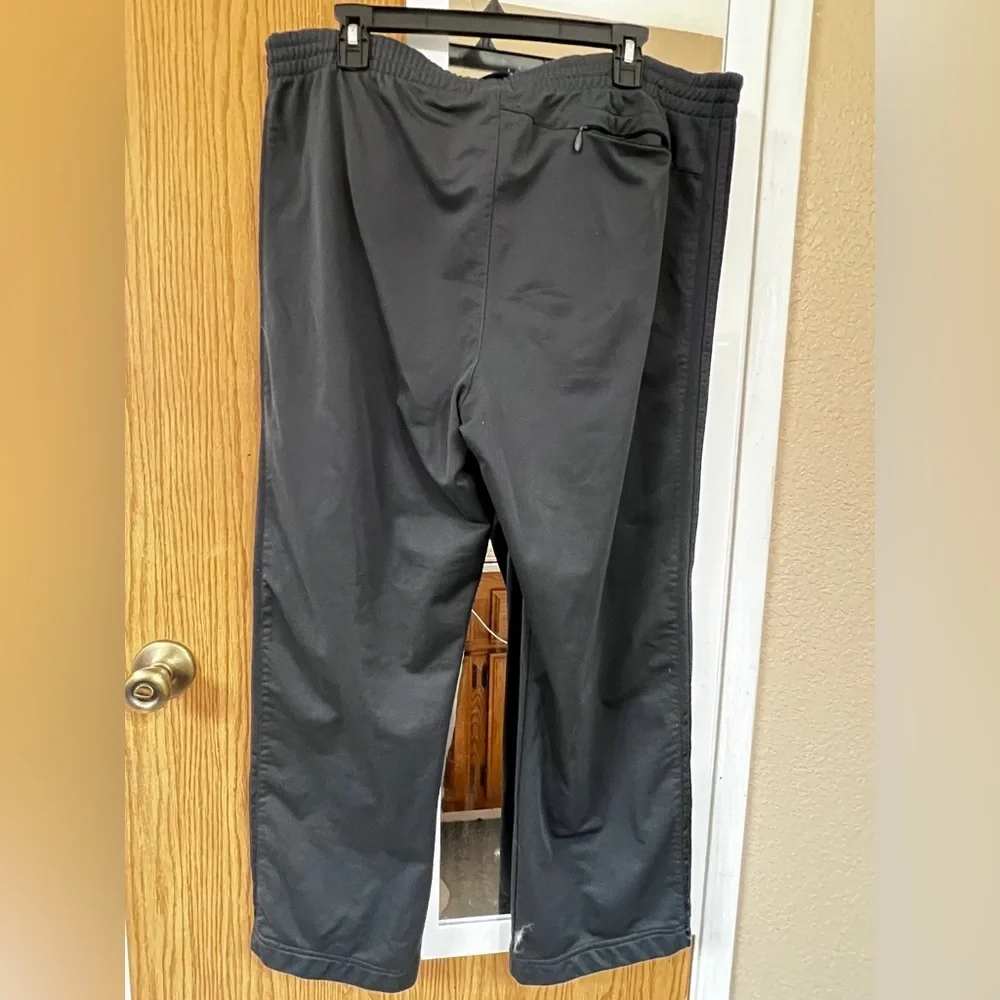 ADIDAS Men’s XL Black Athletic Track Pants